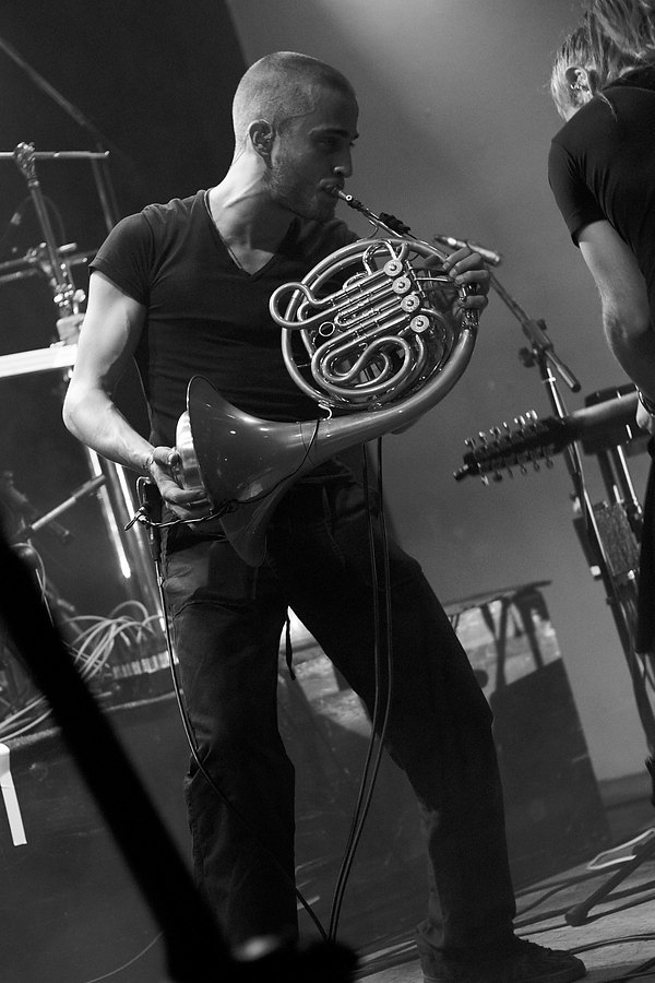 Romain Thorel, Horn, B&W, Lazuli, Lydney Town Hall, Lydney