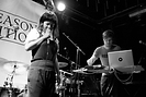 Ayu Okakita, Chris Amblin, Keyboard, Laptop, B&W, Nedry, Hoxton Square Bar & Kitchen, London