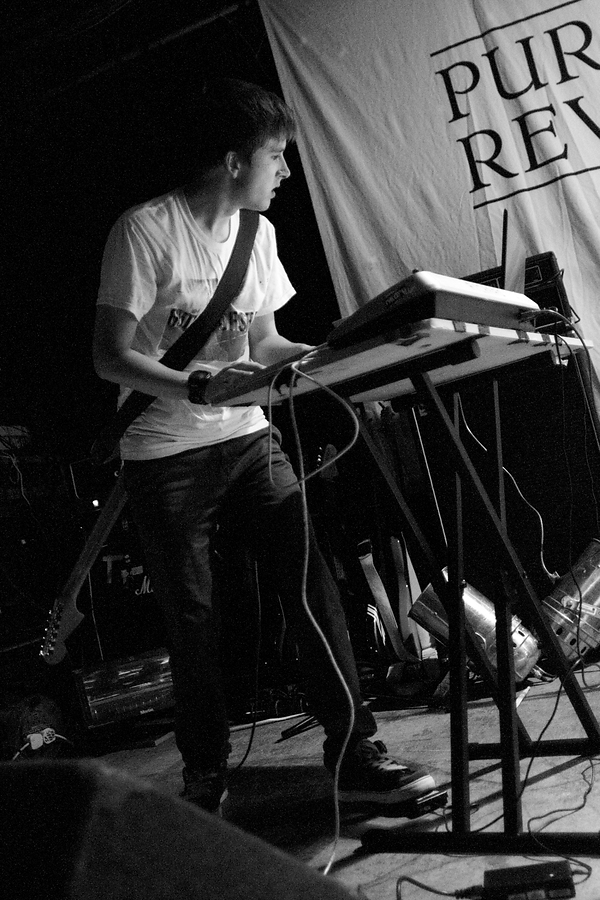 Matt Parker, Keyboard, Laptop, Guitar, B&W, Nedry, Hoxton Square Bar & Kitchen, London