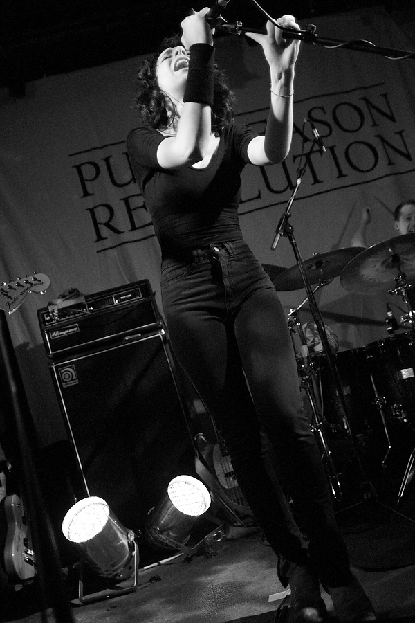 Chloë Alper, B&W, Pure Reason Revolution, Hoxton Square Bar & Kitchen, London