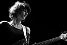 Chloë Alper, Bass, B&W, Pure Reason Revolution, The Picturedrome, Holmfirth