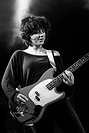 Chloë Alper, Bass, B&W, Pure Reason Revolution, The Picturedrome, Holmfirth