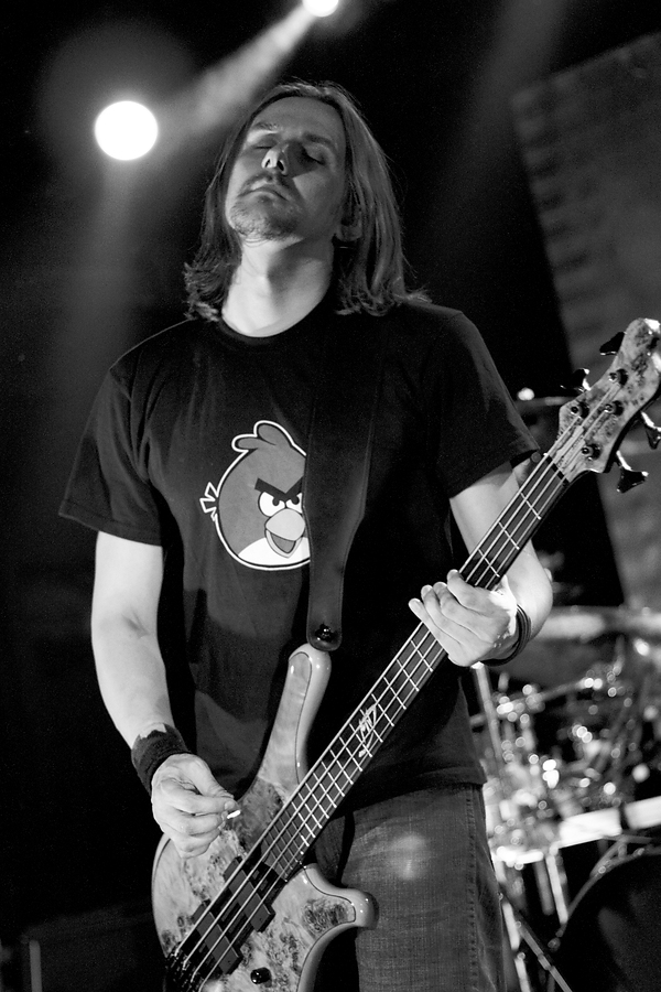 Mariusz Duda, Bass, B&W, Riverside, Barcelona City Hall, Barcelona