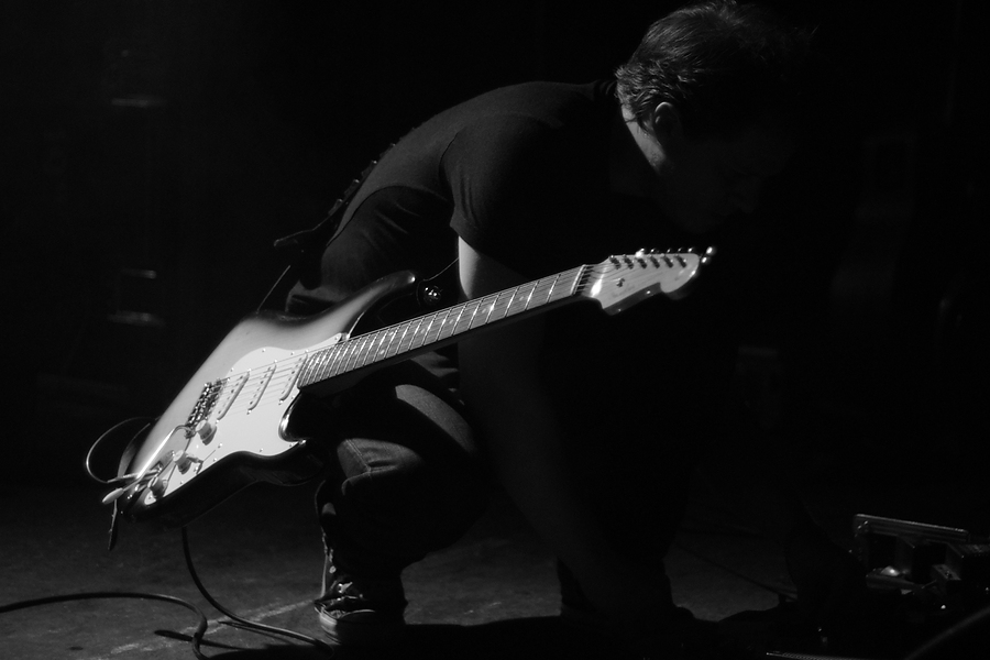Johnny Park, Guitar, B&W, Submarien, Die Röhre, Stuttgart