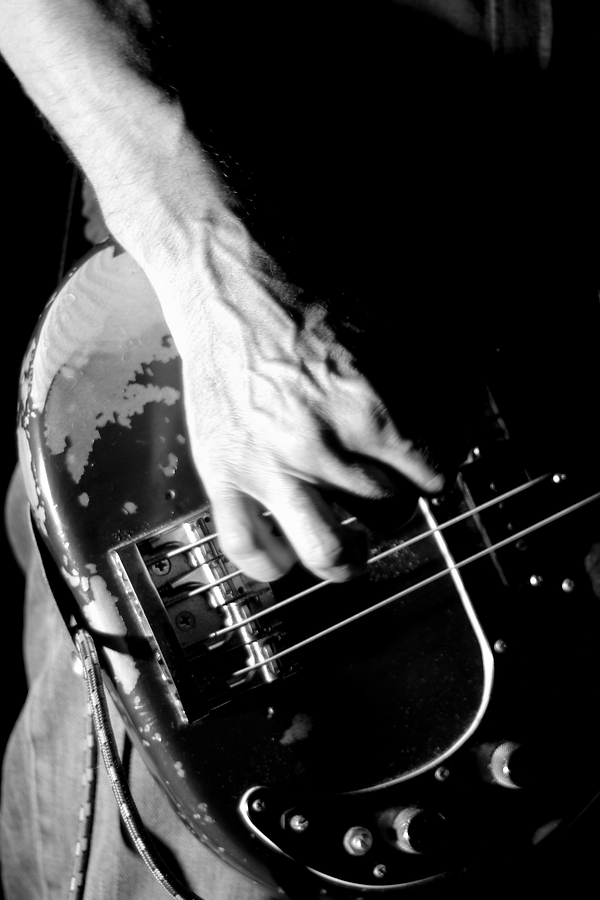 Bass, Hand, B&W, Woven Hand, Tollhaus, Karlsruhe